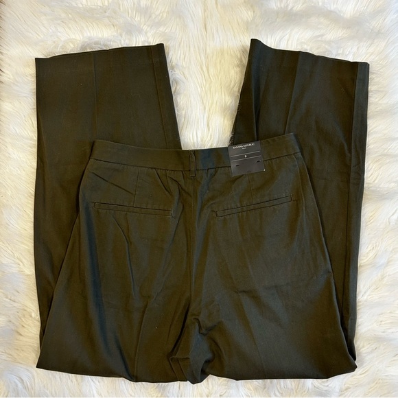 New Banana Republic Green Flare Pants Size 8 - Picture 4 of 10